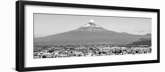 ¡Viva Mexico! Panoramic Collection - Popocatepetl Volcano in Puebla I-Philippe Hugonnard-Framed Photographic Print