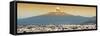 ¡Viva Mexico! Panoramic Collection - Popocatepetl Volcano in Puebla II-Philippe Hugonnard-Framed Stretched Canvas