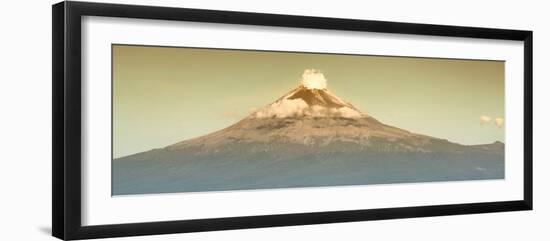 ¡Viva Mexico! Panoramic Collection - Popocatepetl Volcano in Puebla IV-Philippe Hugonnard-Framed Photographic Print