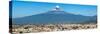 ¡Viva Mexico! Panoramic Collection - Popocatepetl Volcano in Puebla-Philippe Hugonnard-Stretched Canvas