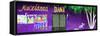 ¡Viva Mexico! Panoramic Collection - Purple Dani Supermarket-Philippe Hugonnard-Framed Stretched Canvas