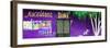 ¡Viva Mexico! Panoramic Collection - Purple Dani Supermarket-Philippe Hugonnard-Framed Photographic Print