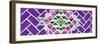 ¡Viva Mexico! Panoramic Collection - Purple Mosaics-Philippe Hugonnard-Framed Photographic Print