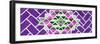 ¡Viva Mexico! Panoramic Collection - Purple Mosaics-Philippe Hugonnard-Framed Photographic Print