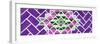 ¡Viva Mexico! Panoramic Collection - Purple Mosaics-Philippe Hugonnard-Framed Photographic Print