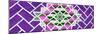 ¡Viva Mexico! Panoramic Collection - Purple Mosaics-Philippe Hugonnard-Mounted Photographic Print