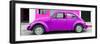 ¡Viva Mexico! Panoramic Collection - Purple VW Beetle Car-Philippe Hugonnard-Framed Photographic Print