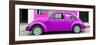 ¡Viva Mexico! Panoramic Collection - Purple VW Beetle Car-Philippe Hugonnard-Framed Photographic Print