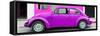 ¡Viva Mexico! Panoramic Collection - Purple VW Beetle Car-Philippe Hugonnard-Framed Stretched Canvas