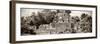 ¡Viva Mexico! Panoramic Collection - Pyramid in Mayan City of Calakmul II-Philippe Hugonnard-Framed Photographic Print