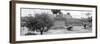 ¡Viva Mexico! Panoramic Collection - Pyramid of Cantona Archaeological Ruins II-Philippe Hugonnard-Framed Photographic Print