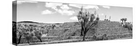 ¡Viva Mexico! Panoramic Collection - Pyramid of Cantona Archaeological Ruins IV-Philippe Hugonnard-Stretched Canvas