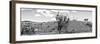 ¡Viva Mexico! Panoramic Collection - Pyramid of Cantona Archaeological Ruins IV-Philippe Hugonnard-Framed Photographic Print