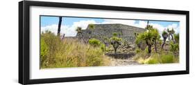 ¡Viva Mexico! Panoramic Collection - Pyramid of Cantona Archaeological Ruins V-Philippe Hugonnard-Framed Photographic Print