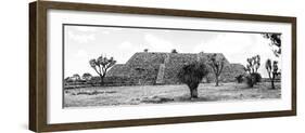 ¡Viva Mexico! Panoramic Collection - Pyramid of Cantona Archaeological Ruins VII-Philippe Hugonnard-Framed Photographic Print