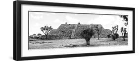 ¡Viva Mexico! Panoramic Collection - Pyramid of Cantona Archaeological Ruins VII-Philippe Hugonnard-Framed Photographic Print