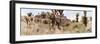¡Viva Mexico! Panoramic Collection - Pyramid of Cantona Archaeological Site I-Philippe Hugonnard-Framed Photographic Print