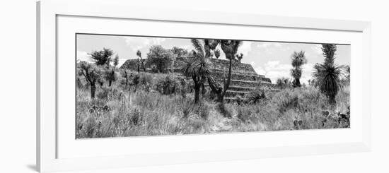 ¡Viva Mexico! Panoramic Collection - Pyramid of Cantona Archaeological Site II-Philippe Hugonnard-Framed Photographic Print