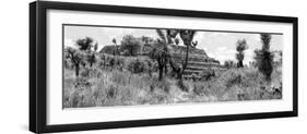 ¡Viva Mexico! Panoramic Collection - Pyramid of Cantona Archaeological Site II-Philippe Hugonnard-Framed Photographic Print