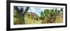 ¡Viva Mexico! Panoramic Collection - Pyramid of Cantona Archaeological Site III-Philippe Hugonnard-Framed Photographic Print