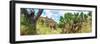 ¡Viva Mexico! Panoramic Collection - Pyramid of Cantona Archaeological Site III-Philippe Hugonnard-Framed Photographic Print