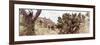 ¡Viva Mexico! Panoramic Collection - Pyramid of Cantona Archaeological Site IV-Philippe Hugonnard-Framed Photographic Print