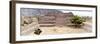 ¡Viva Mexico! Panoramic Collection - Pyramid of Cantona Archaeological Site IX-Philippe Hugonnard-Framed Photographic Print