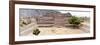 ¡Viva Mexico! Panoramic Collection - Pyramid of Cantona Archaeological Site IX-Philippe Hugonnard-Framed Photographic Print