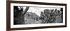 ¡Viva Mexico! Panoramic Collection - Pyramid of Cantona Archaeological Site V-Philippe Hugonnard-Framed Photographic Print