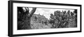 ¡Viva Mexico! Panoramic Collection - Pyramid of Cantona Archaeological Site V-Philippe Hugonnard-Framed Photographic Print