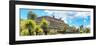 ¡Viva Mexico! Panoramic Collection - Pyramid of Cantona Archaeological Site VI-Philippe Hugonnard-Framed Photographic Print
