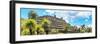 ¡Viva Mexico! Panoramic Collection - Pyramid of Cantona Archaeological Site VI-Philippe Hugonnard-Framed Photographic Print