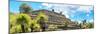 ¡Viva Mexico! Panoramic Collection - Pyramid of Cantona Archaeological Site VI-Philippe Hugonnard-Mounted Photographic Print