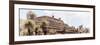 ¡Viva Mexico! Panoramic Collection - Pyramid of Cantona Archaeological Site VII-Philippe Hugonnard-Framed Photographic Print