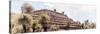 ¡Viva Mexico! Panoramic Collection - Pyramid of Cantona Archaeological Site VII-Philippe Hugonnard-Stretched Canvas