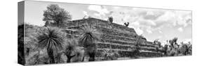 ¡Viva Mexico! Panoramic Collection - Pyramid of Cantona Archaeological Site VIII-Philippe Hugonnard-Stretched Canvas