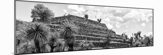 ¡Viva Mexico! Panoramic Collection - Pyramid of Cantona Archaeological Site VIII-Philippe Hugonnard-Mounted Photographic Print