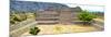 ¡Viva Mexico! Panoramic Collection - Pyramid of Cantona Archaeological Site X-Philippe Hugonnard-Mounted Photographic Print