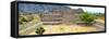 ¡Viva Mexico! Panoramic Collection - Pyramid of Cantona Archaeological Site X-Philippe Hugonnard-Framed Stretched Canvas