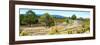 ¡Viva Mexico! Panoramic Collection - Pyramid of Cantona - Puebla I-Philippe Hugonnard-Framed Photographic Print