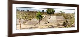 ¡Viva Mexico! Panoramic Collection - Pyramid of Cantona - Puebla V-Philippe Hugonnard-Framed Photographic Print