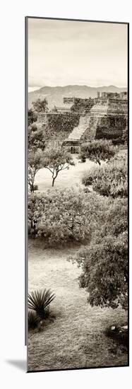 ¡Viva Mexico! Panoramic Collection - Pyramid of Monte Alban VI-Philippe Hugonnard-Mounted Photographic Print