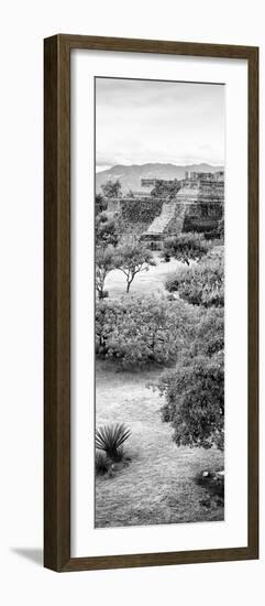 ¡Viva Mexico! Panoramic Collection - Pyramid of Monte Alban VII-Philippe Hugonnard-Framed Photographic Print