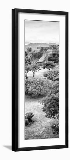 ¡Viva Mexico! Panoramic Collection - Pyramid of Monte Alban VII-Philippe Hugonnard-Framed Photographic Print