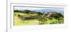 ¡Viva Mexico! Panoramic Collection - Pyramid of Monte Alban VIII-Philippe Hugonnard-Framed Premium Photographic Print