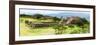¡Viva Mexico! Panoramic Collection - Pyramid of Monte Alban VIII-Philippe Hugonnard-Framed Premium Photographic Print