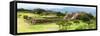 ¡Viva Mexico! Panoramic Collection - Pyramid of Monte Alban VIII-Philippe Hugonnard-Framed Stretched Canvas