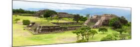 ¡Viva Mexico! Panoramic Collection - Pyramid of Monte Alban VIII-Philippe Hugonnard-Mounted Photographic Print