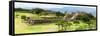 ¡Viva Mexico! Panoramic Collection - Pyramid of Monte Alban VIII-Philippe Hugonnard-Framed Stretched Canvas