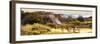 ¡Viva Mexico! Panoramic Collection - Pyramid of Monte Alban with Fall Colors II-Philippe Hugonnard-Framed Photographic Print